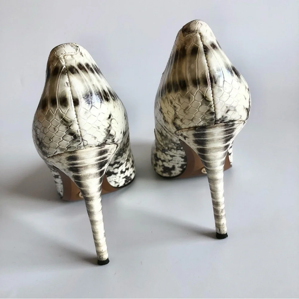 Michael Kors Alina Snakeprint Pumps